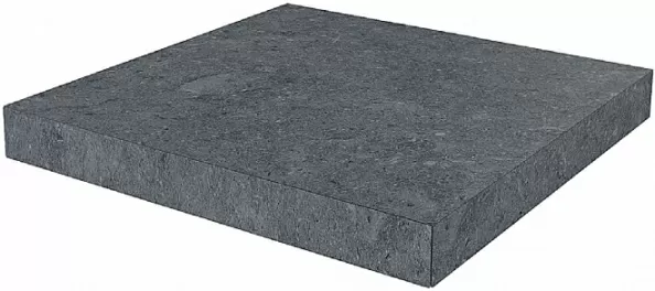 Ступени DL500500R/GCS Ступень угловая клееная левая Роверелла серый 33x33