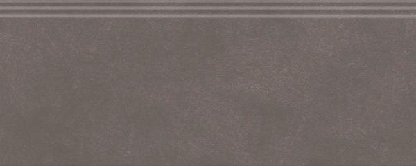 Плитка FMF018R Плинтус Чементо коричневый тёмный матовый обрезной 30x12