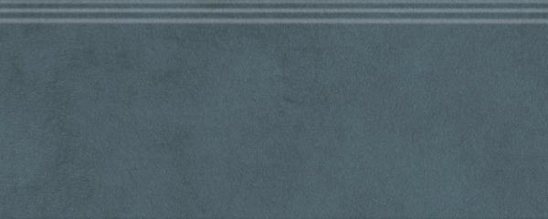 Плитка FMF019R Плинтус Чементо синий тёмный матовый обрезной 30x12