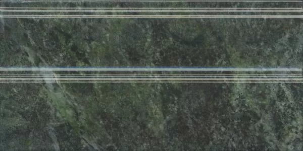 Плитка FMA031R Серенада зеленый глянцевый обрезной 30x15