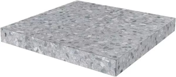Ступени SG632620R/GCA Ступень угловая клееная Терраццо серый 33x33
