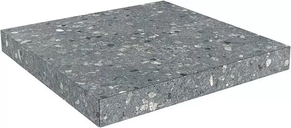Ступени SG632820R/GCA Ступень угловая клееная Терраццо серый темный 33x33