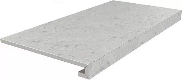 Ступени SG632420R/GCF Ступень клееная Терраццо серый светлый 33х60