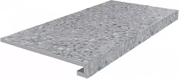 Ступени SG632620R/GCF Ступень клееная Терраццо серый 33х60