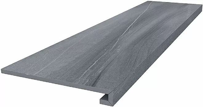 Ступени DL500520R/GCF Ступень клееная Роверелла серый 33x119,5x0,9
