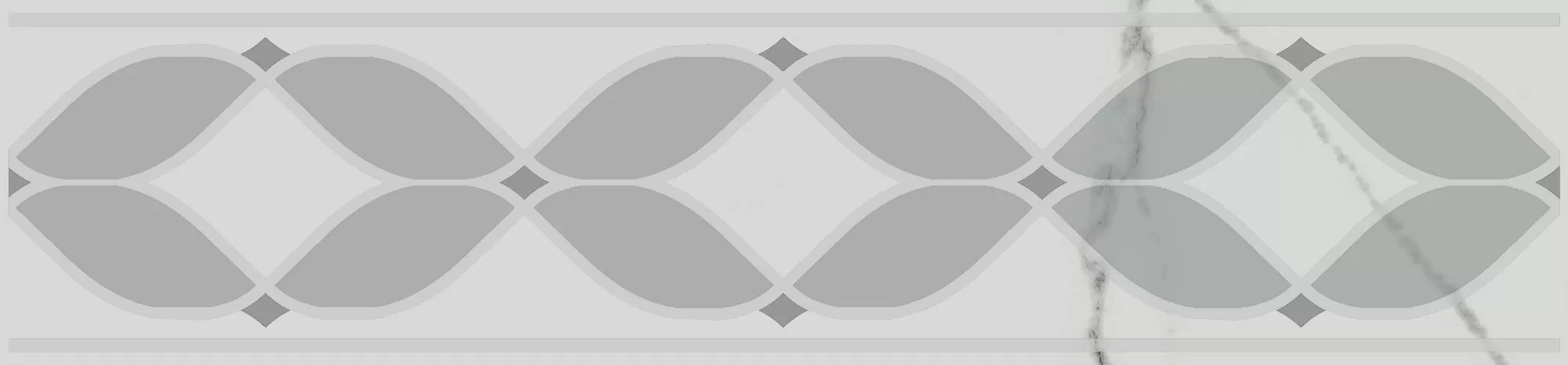 Плитка VT/A630/8376 Бордюр Мираколи глянцевый 30x5,7x0,69