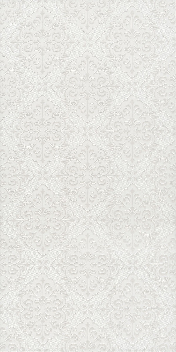 Плитка 11249R Флориан белый матовый структура обрезной 30x60x0,9