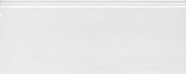 Плитка FMF022R Плинтус Флориан белый матовый обрезной 30x12x1,3