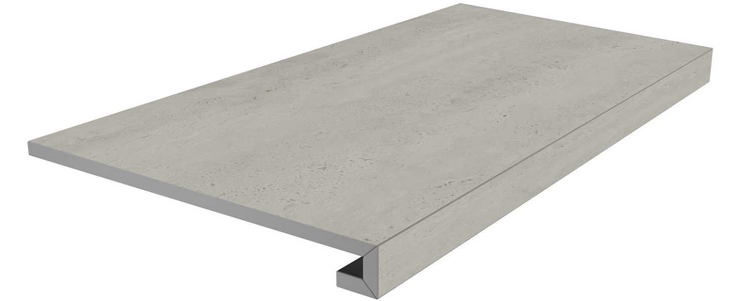 Ступени SG850990R/GCF Ступень клееная Сан-Марко серый светлый матовый 33x80x0,9