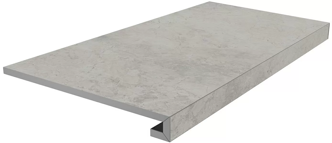 Ступени SG850390R/GCF Ступень клееная Риальто серый светлый матовый 33x80x0,9