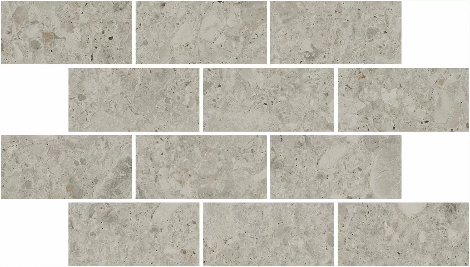Мозаика DD605920/MM Декор Чеппо ди Гре мозаичный бежевый светлый матовый обрезной 34,6x20x0,9