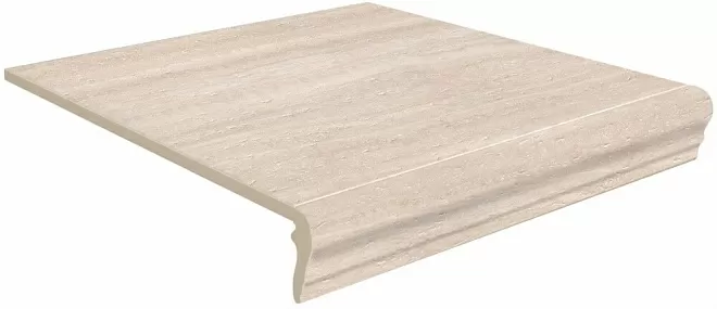 Ступени SG157200R/GR Ступень Пантеон бежевая фронтальная 40,2х34
