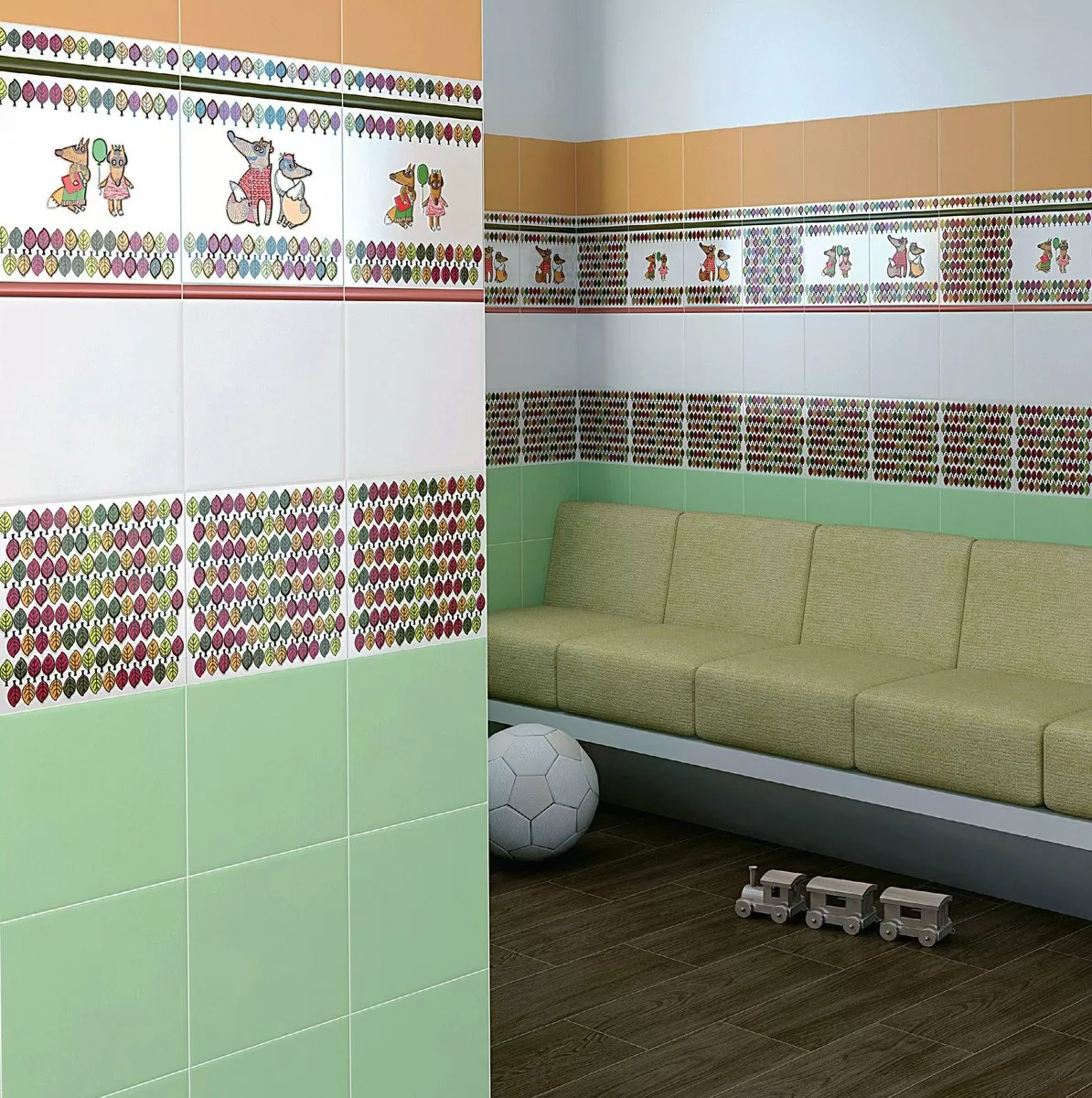 Керамическая плитка Веселая семейка Kerama Marazzi
