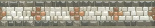 Плитка HGD/A436/5009 Бордюр Стемма 20*3.6