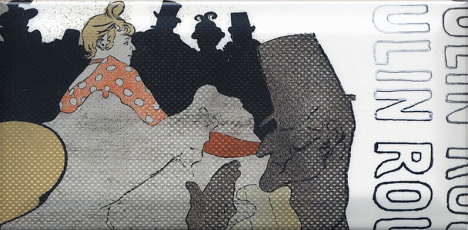 Плитка DD/A13/19040 декор Бланше 20*9.9