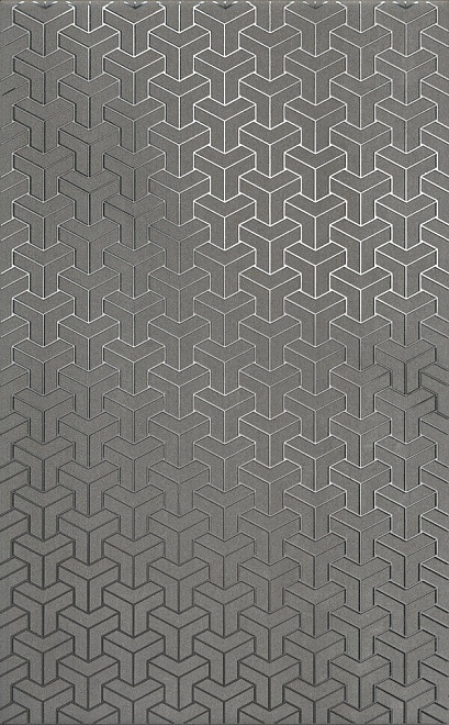 Плитка HGD/C371/6399 Декор Ломбардиа серый темный 25*40